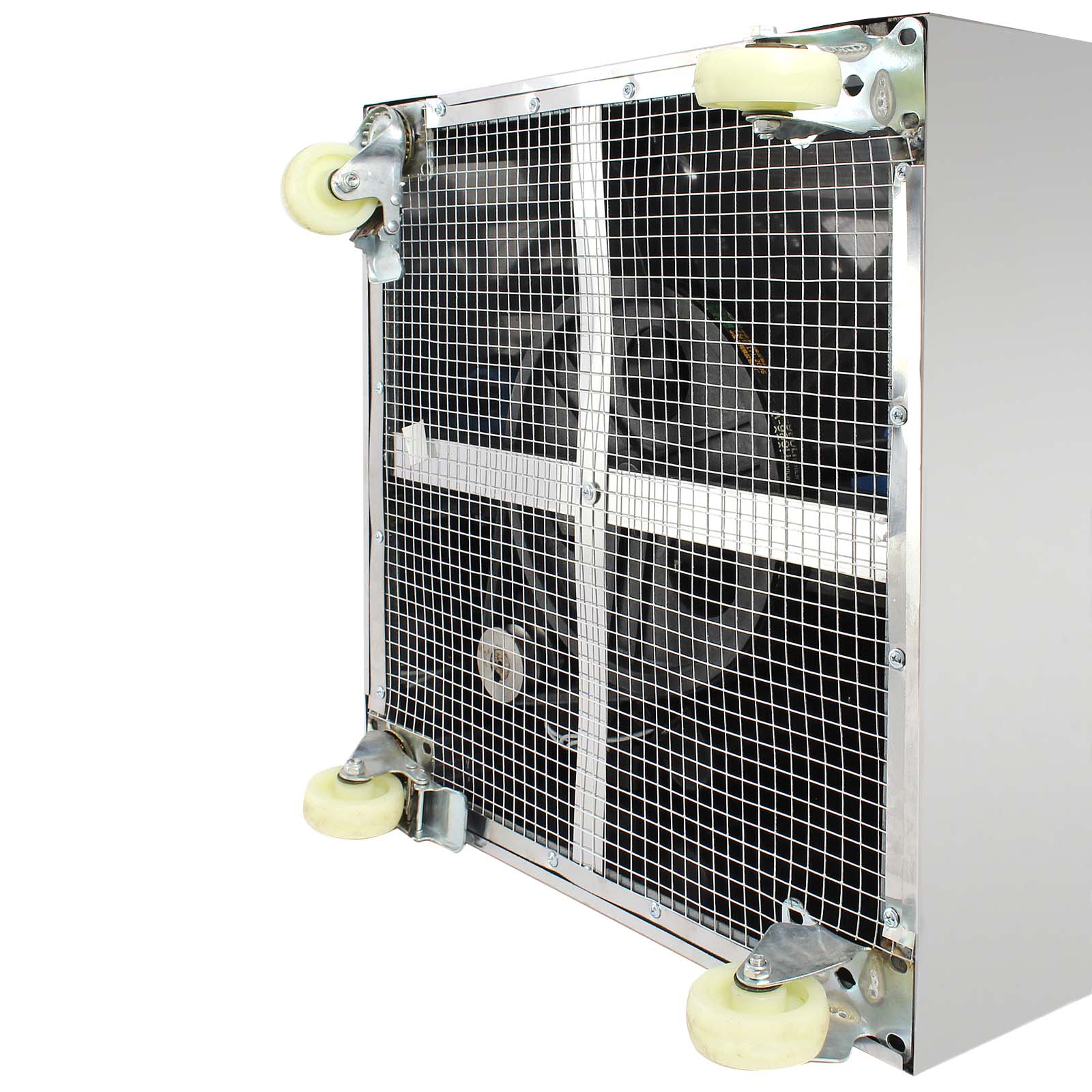 Fudajo Spiumatrice elettrica 1500 w, Spennapolli con tamburo in acciaio inox Ø 50cm 130 dita