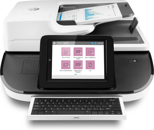 HP Flow 8500 fn2 Scanner a piano e ADF 600 x 600 DPI