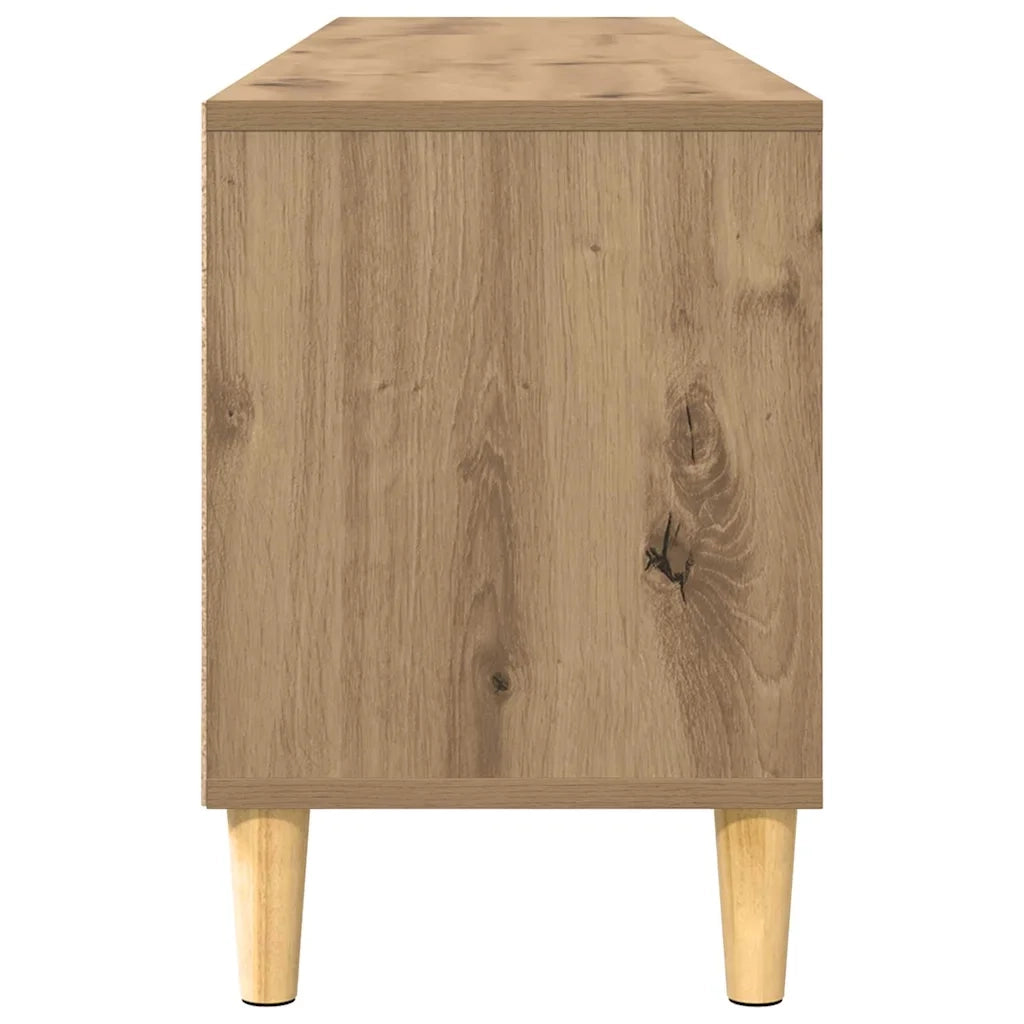 vidaXL Mobile TV rovere artigianale 150 x 30 x 45 cm Legno multistrato