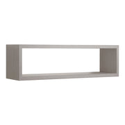 Mensola da Muro Modello REGOLO, Pensile Bagno, Mensola da Parete, Scaffale da Parete, 60x17 p15.5 cm. Finitura  ROV. GRIGIO NUOVO - MADE IN ITALY