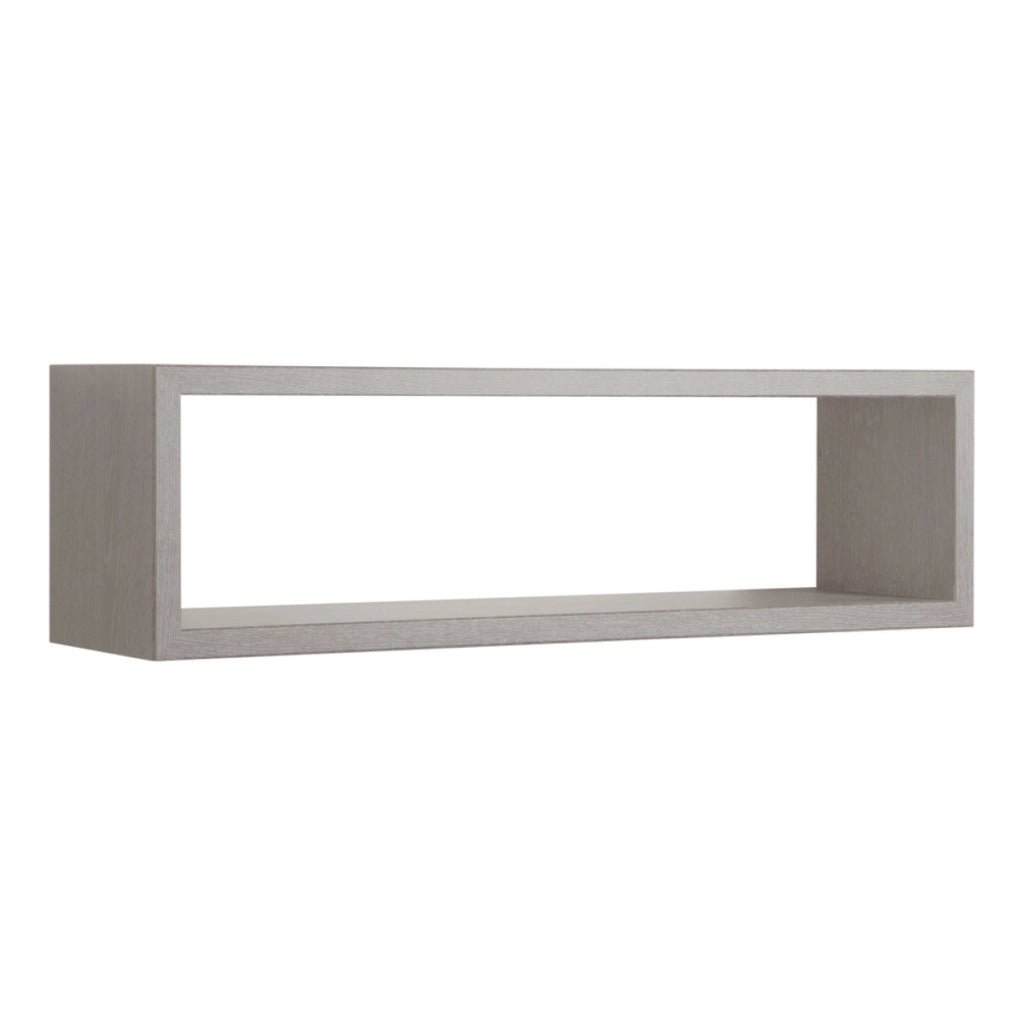 Mensola da Muro Modello REGOLO, Pensile Bagno, Mensola da Parete, Scaffale da Parete, 60x17 p15.5 cm. Finitura  ROV. GRIGIO NUOVO - MADE IN ITALY