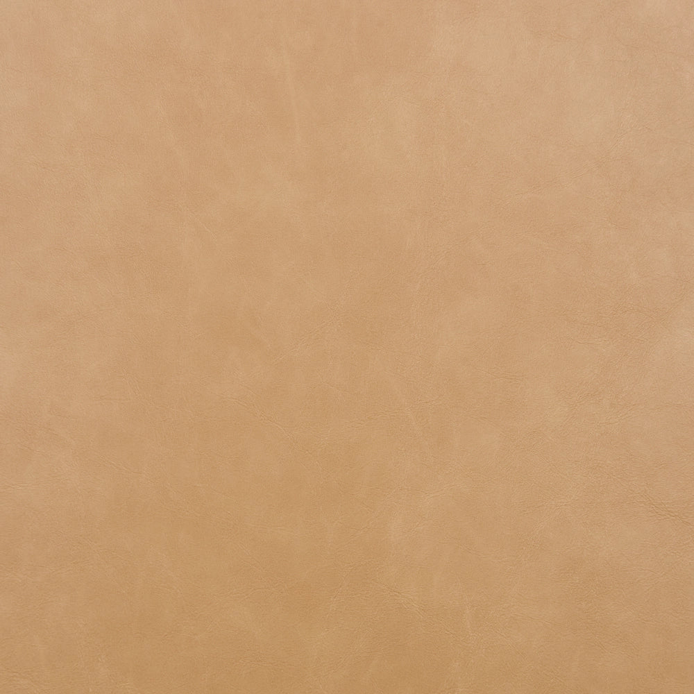 Set di 2 sedie da pranzo Beige  Sabbia con gambe senza braccioli Finta pelle PU Gambe in ferro nero Design contemporaneo e retrò Sedute per la sala da pranzo
