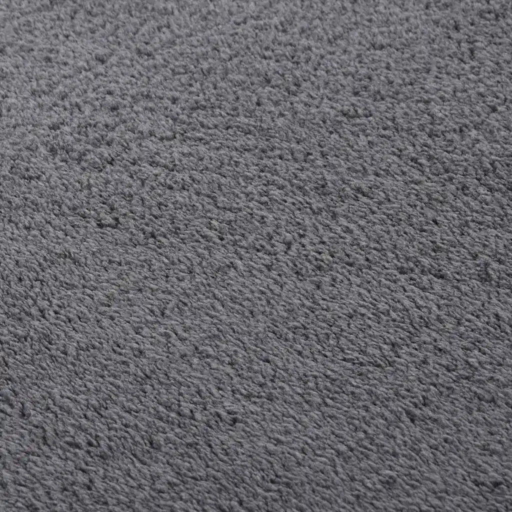 Tappeto Shaggy color antracite 240x340 cm in Poliestere 353825