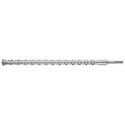 Topex 60h665 punta da muro sds p plus, 20 x 400 mm, s4 ds