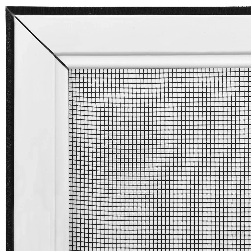 Zanzariera Allungabile per Finestre Bianca (100-193)x75 cm