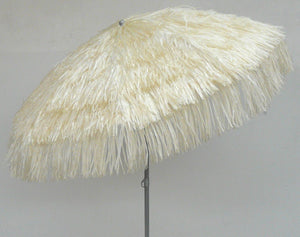 Ombrellone da Giardino Ø2 m Palo Ø33 mm in Acciaio Maffei Kenia Ecrù