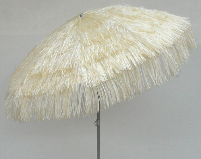 Ombrellone da Giardino Ø2 m Palo Ø33 mm in Acciaio Maffei Kenia Ecrù