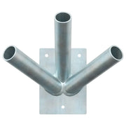 Supporto per Bandiera Argento 10,5 x 7,5 x 0,2 cm Acciaio CFW2937876