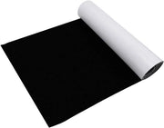 Veloce Adesivo per Tappeti 40 x 220 cm - Nero 1 mm di Spessore - Ideale per DIY, Interno e Rivestimento di Scatole