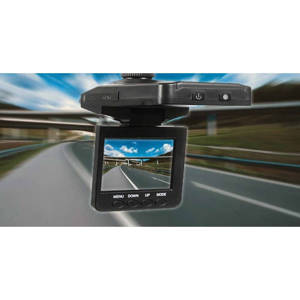 Trade Shop - Mini Dvr Portatile Per Auto Telecamera Led Lcd 2.0" Mini Hdmi Microsd Tf Full Hd -