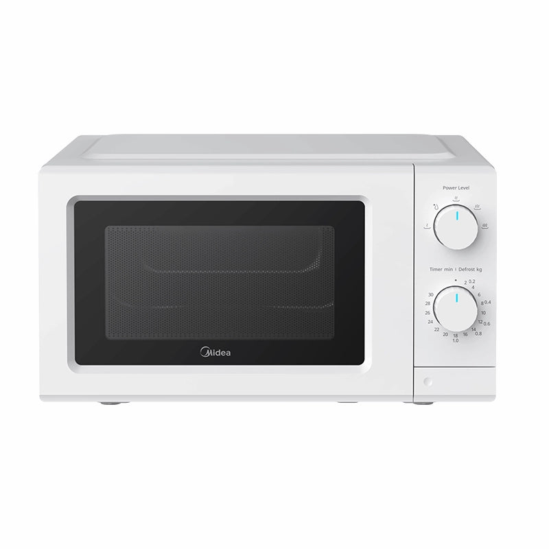 Midea mp012mk-wh microonde a libera installazione xmartwave 19litri,  bianco, 700w