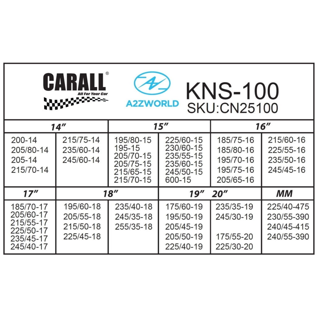 Catena Da Neve 9mm KNS100 Gruppo 100 Omologato ONORM V5117