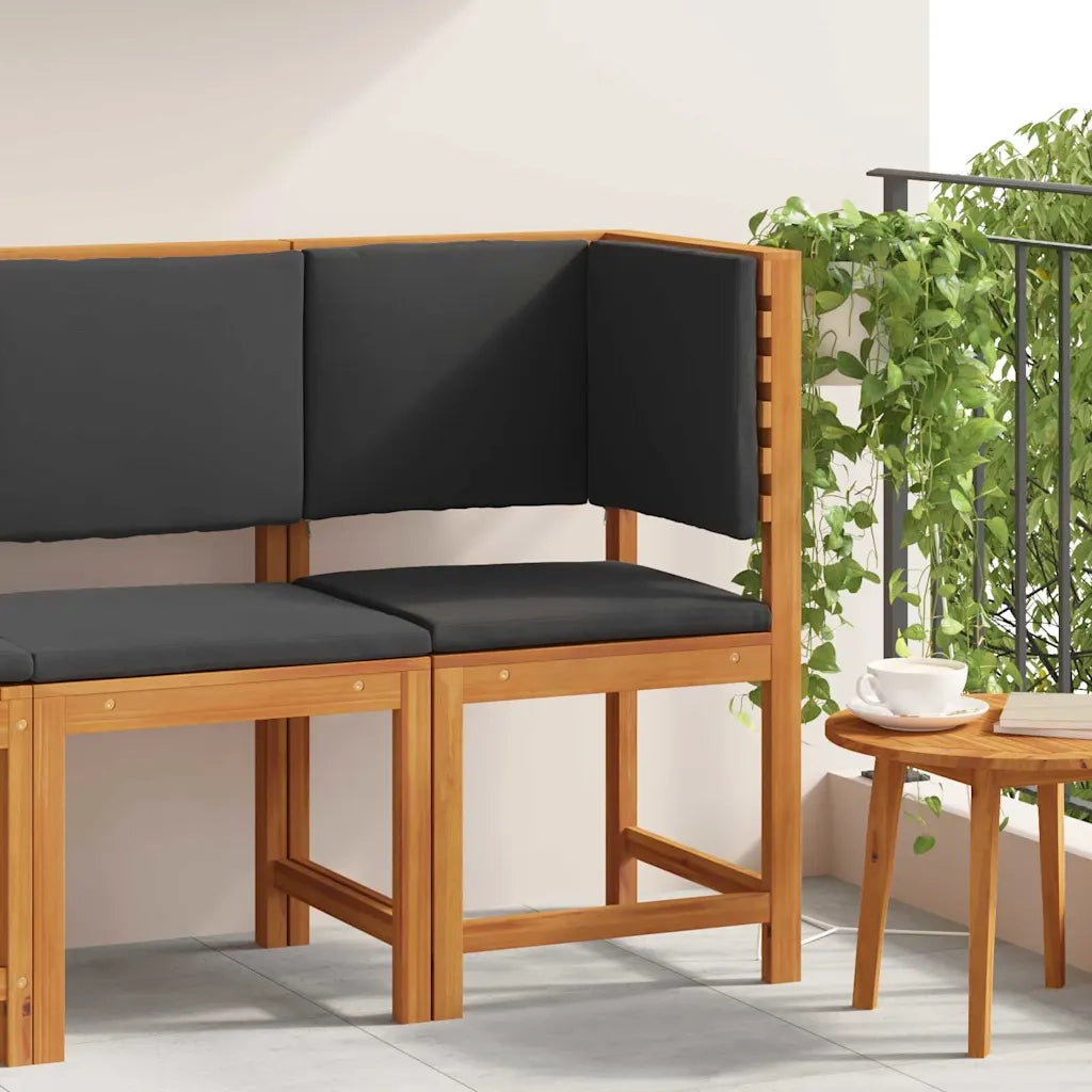 Sedia da Giardino con cuscino Marrone 50 x 50 x 91cm CFW6522402