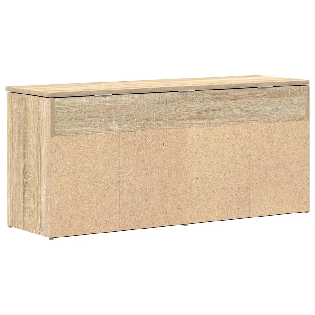 Scarpiera Rovere Sonoma 102x30,5x45 cm in Legno Multistrato 859138