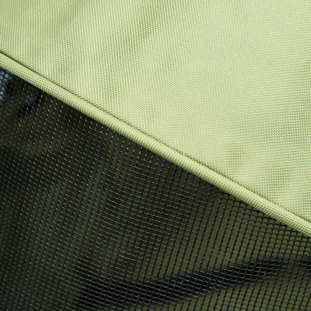 Carrello pieghevole per cani e gatti ¨C Minimal ¨C Verde, tessuto Oxford 300D impermeabile, 4 ruote