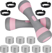 Set di Pigna Flessibile 1-2kg/2.2-4.4lbs - 10 Pesi - Uomo/Donna - Allenamento Fitness a Casa, Palestra e Pilates