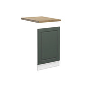 Pannello frontale Fame-Line Verde-oro rustico/Bianco 45 cm, PL Rovere Vicco