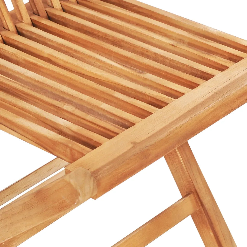 Set da Bistrot 3 pz | Set Salotto da Giardino con Cuscini Antracite in Massello di Teak