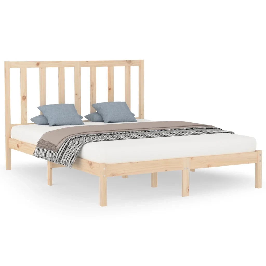 Giroletto-Struttura Letto in Legno Massello 160x200 cm 962728