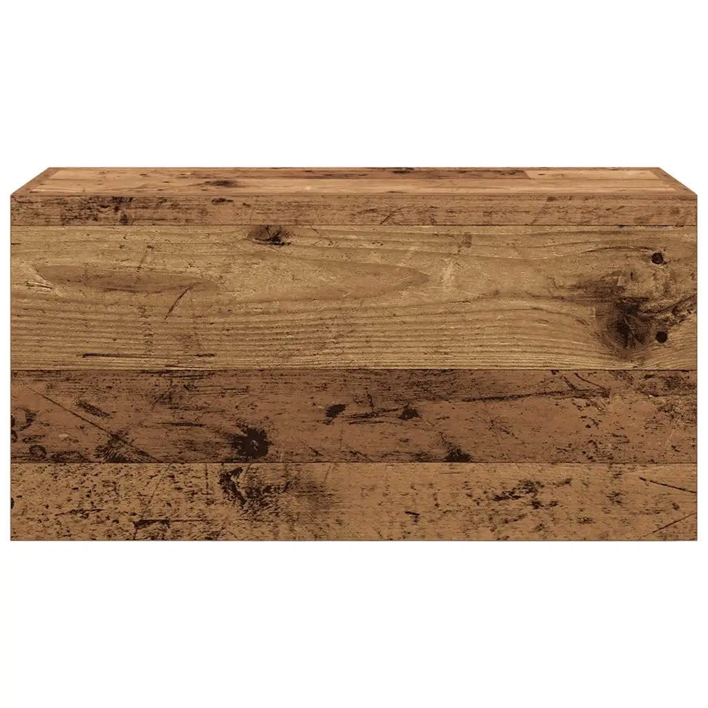 Mobile da Bagno Legno Antico 60x25x30 cm in Legno Multistrato 860065