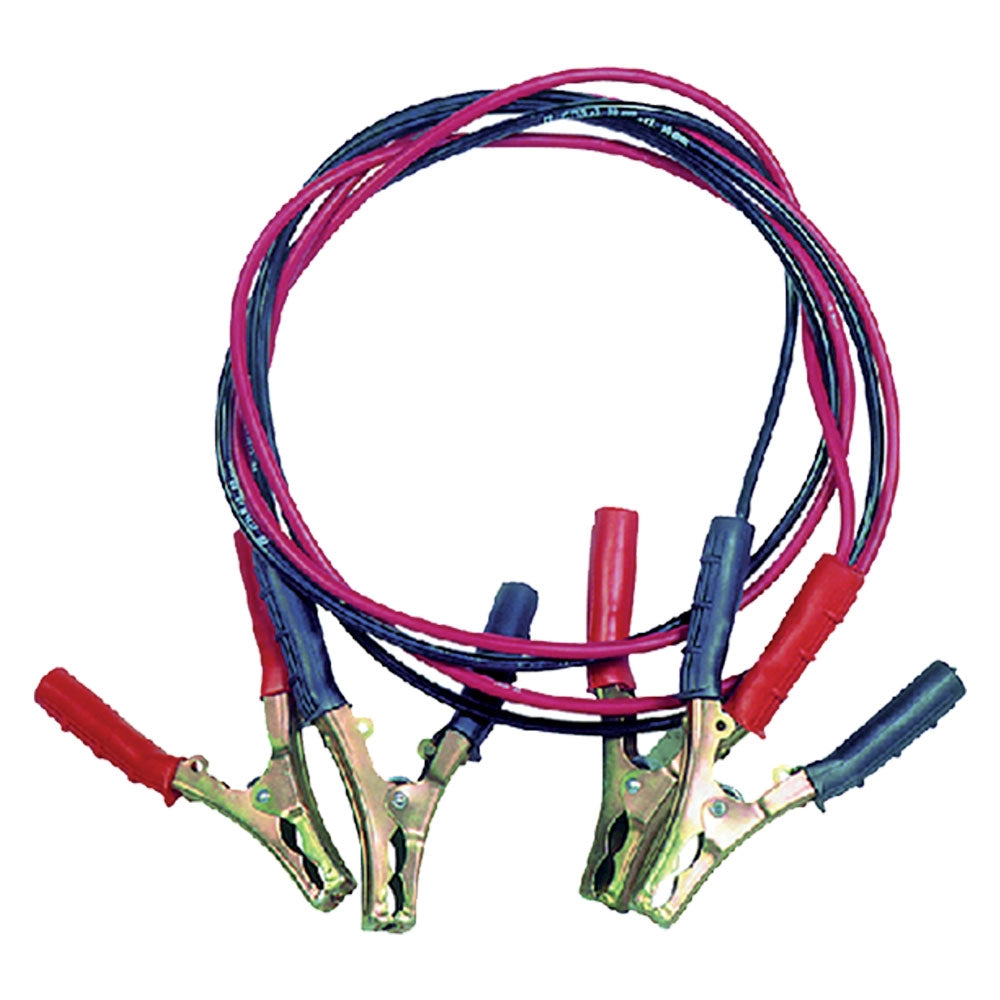CAVI PER BATTERIA DI SOCCORSO mmq. 25 x 350 amp. cavo mt. 3,5  - MADE IN ITALY