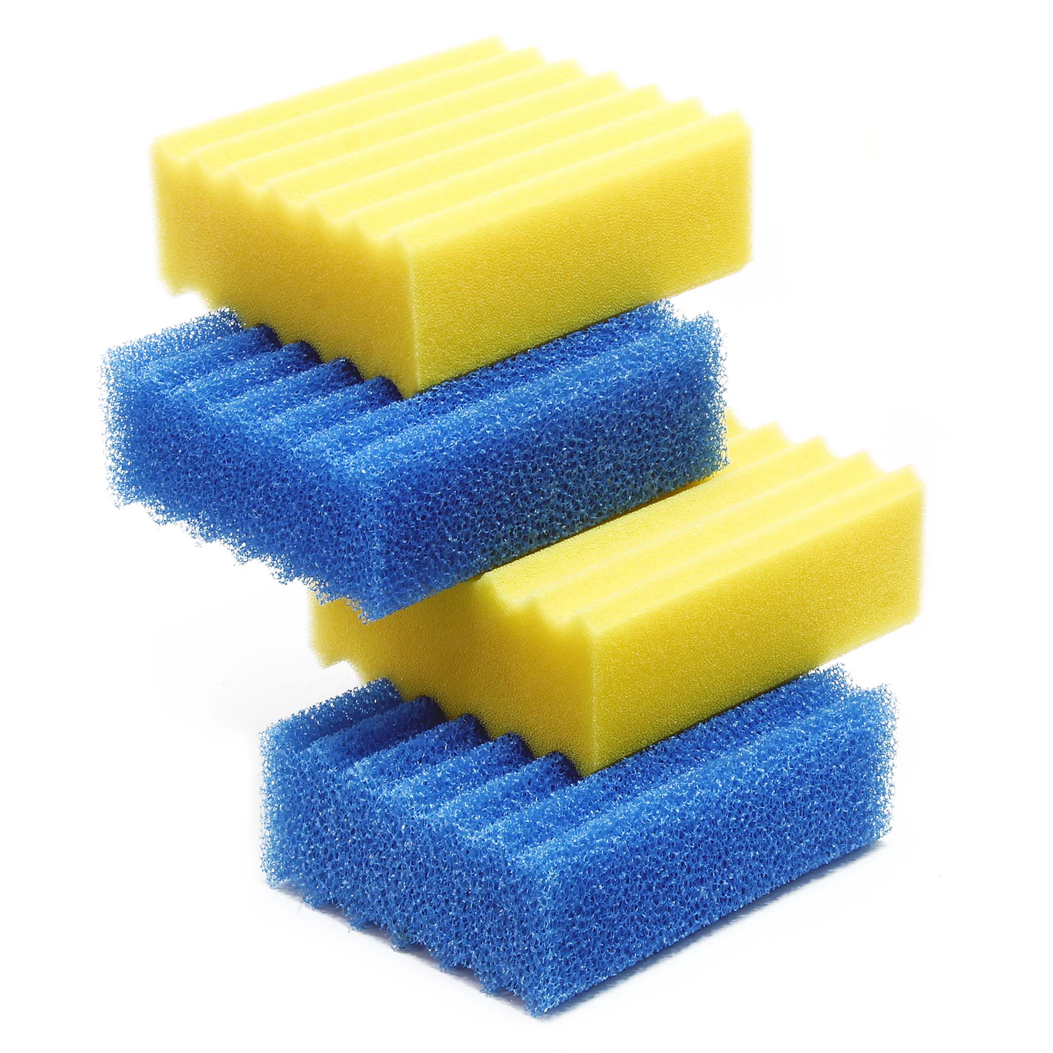 Set completo di spugne filtranti a grana grossa e fine per filtro laghetti CBF-350