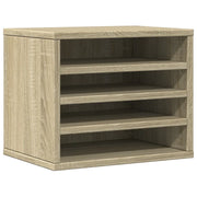 Organizer Scrivania Rovere Sonoma 36x26x29,5 Legno Multistrato CFW3957863