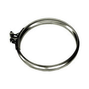 Fascetta di bloccaggio canna fumaria DN 60 tubo acciaio inox 316