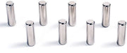 Magneetti adesivi per vetro - MC000-P - 8x Spina magnetica, 6x13mm, per lastre di vetro - Alta attrazione magnetica - NEODYMIUM-N42, cilindretto/barre
