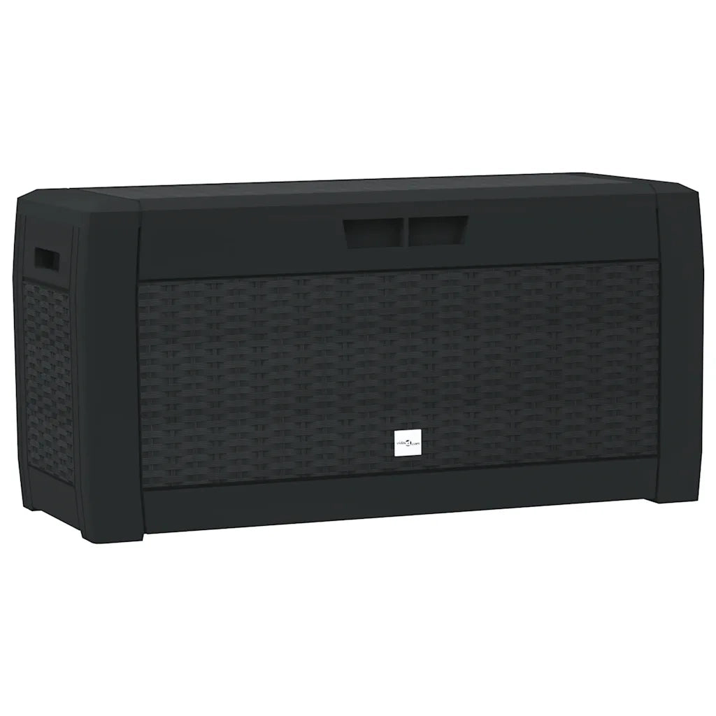 Baule da Giardino Antracite 119x48x60 cm in Polipropilene CFW6569786
