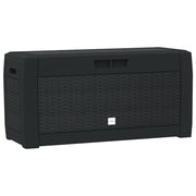 Baule da Giardino Antracite 119x48x60 cm in Polipropilene CFW6569786