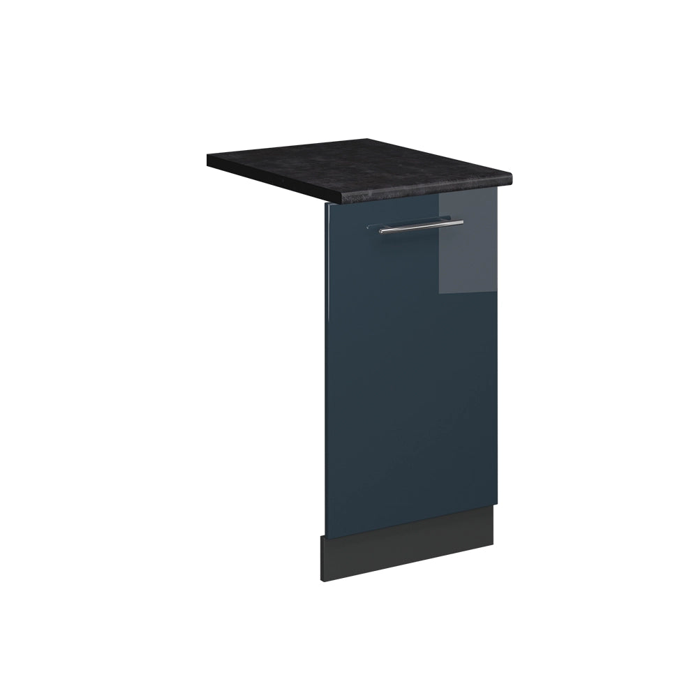Vicco Pannello frontale della lavastoviglie Blu scuro lucido 45 cm , PL Antracite