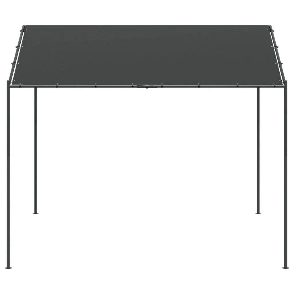 Tendaa Baldacchino Antracite 4x4 m in Acciaio e Tessutocod mxl 73158