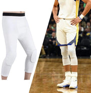 Protezione ginocchia unisex - Antiscivolo - Tessuto microfibra - 2 pezzi - Per basket/pallavolo - Leggero e confortevole - Ginocchiere