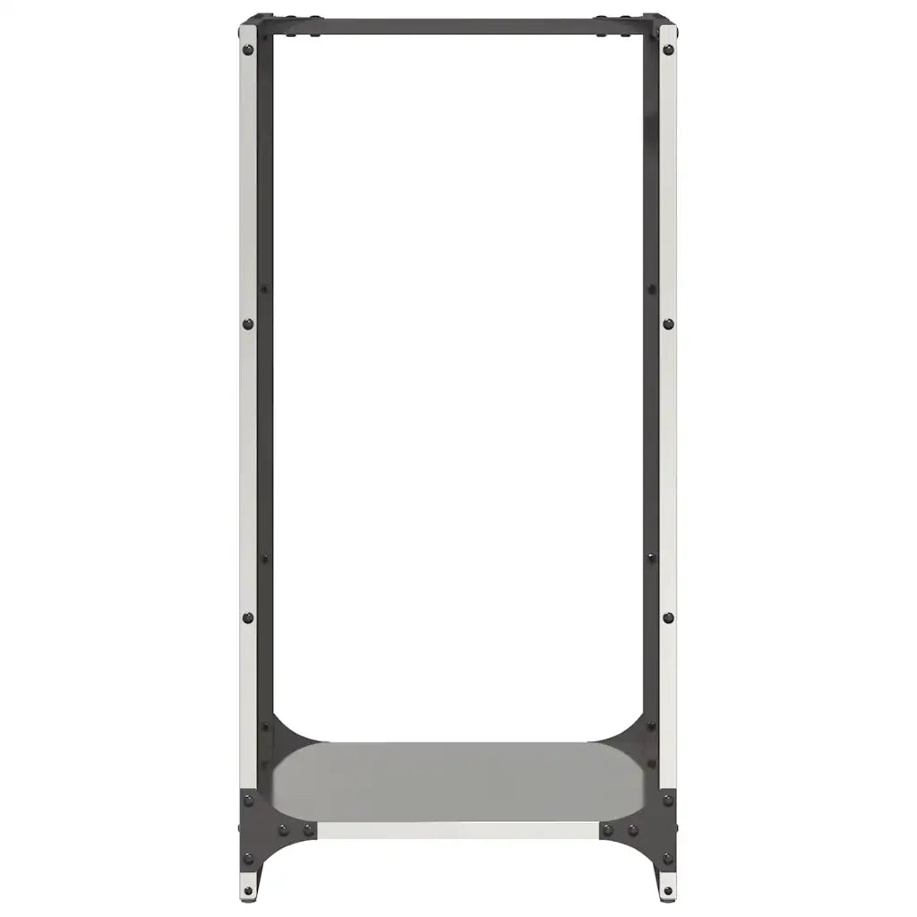 Rastrelliera per Legna da Ardere-Portalegna 40x30x80 cm in Acciaio Inox 895192