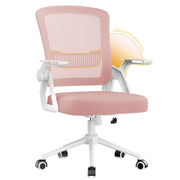 Sedia da ufficio ergonomica, , sedia da computer in rete traspirante con braccioli sollevabili e altezza regolabile