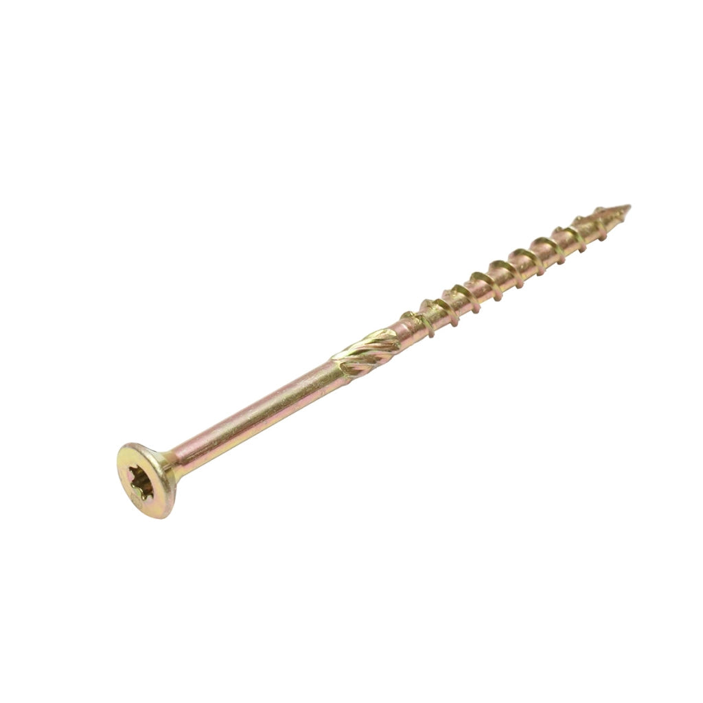 Vite autofilettante per legno a testa svasata 6x100mm tipo torx TX30, 100 pz/scatola