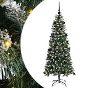 Albero di Natale Artificiale-Albero Natalizio con 150 LED Verde 150 cm 339841