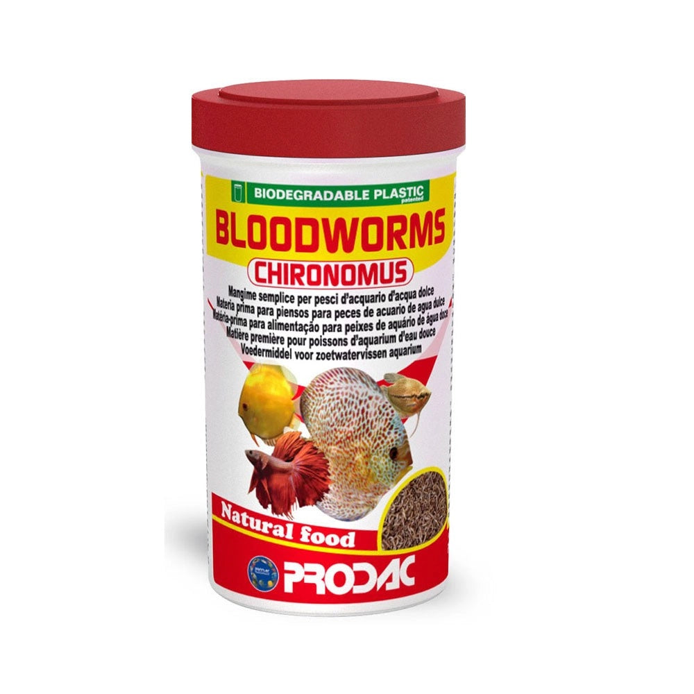 Prodac Bloodworms - Chironomus Liofilizzati Formato: 250 ml