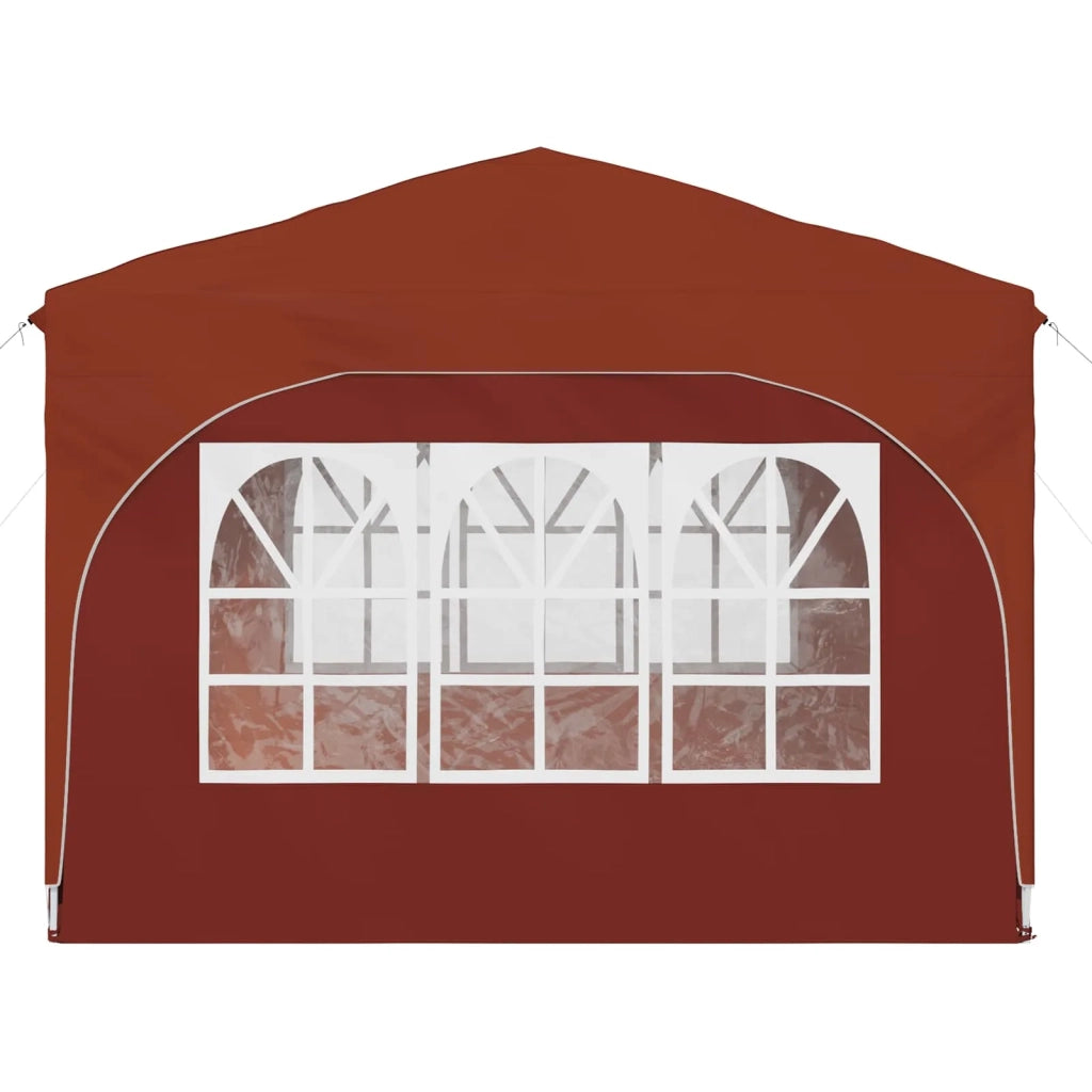Tenda per feste a pop-up 290 x 290 x 245 cm Terracotta 42019875