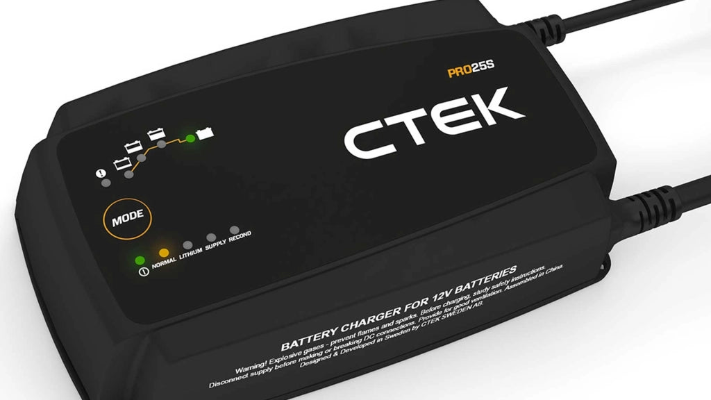 PRO25S caricabatterie Ctek 12V 25A per batterie a 12 V da 40 a 500 Ah