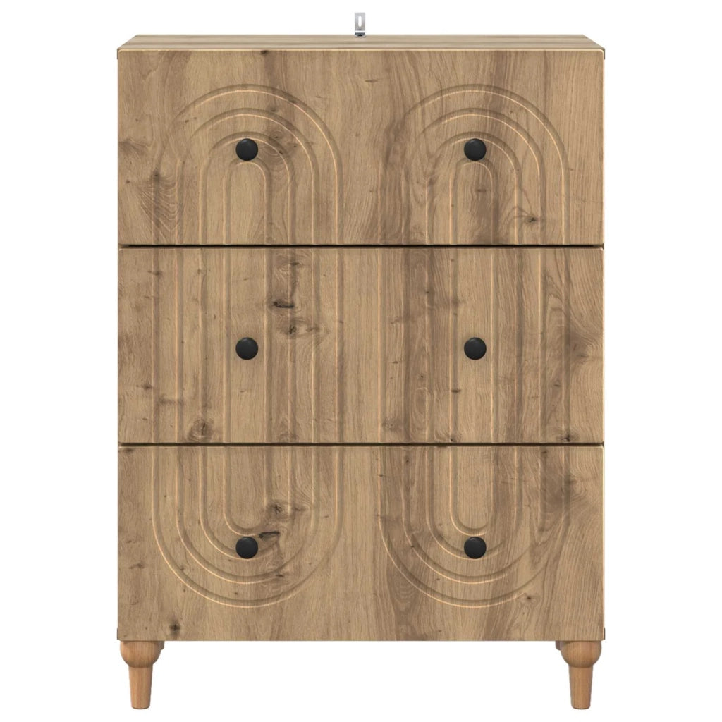 Mobile con Cassetti Rovere Artigianale 66 x 34,5 x 90 cm