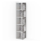 Vicco Scaffale angolare Calcestruzzo 33.3 x 162.2 cm