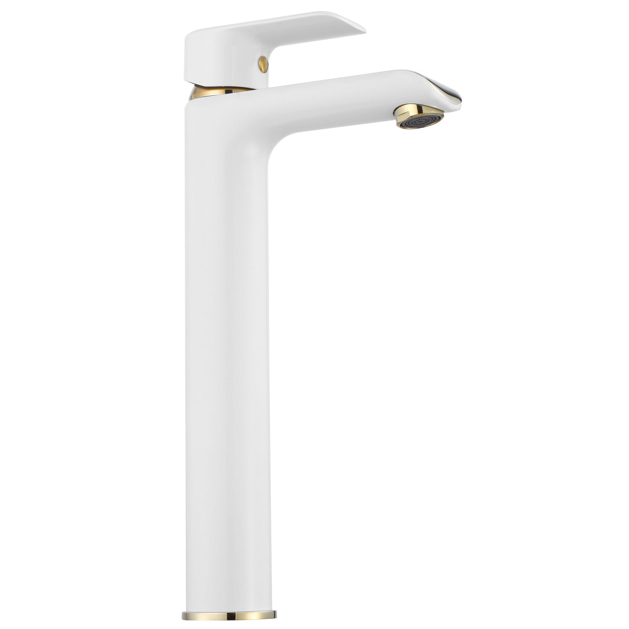 Rubinetto Da Lavabo Rea Bloom White Gold High
