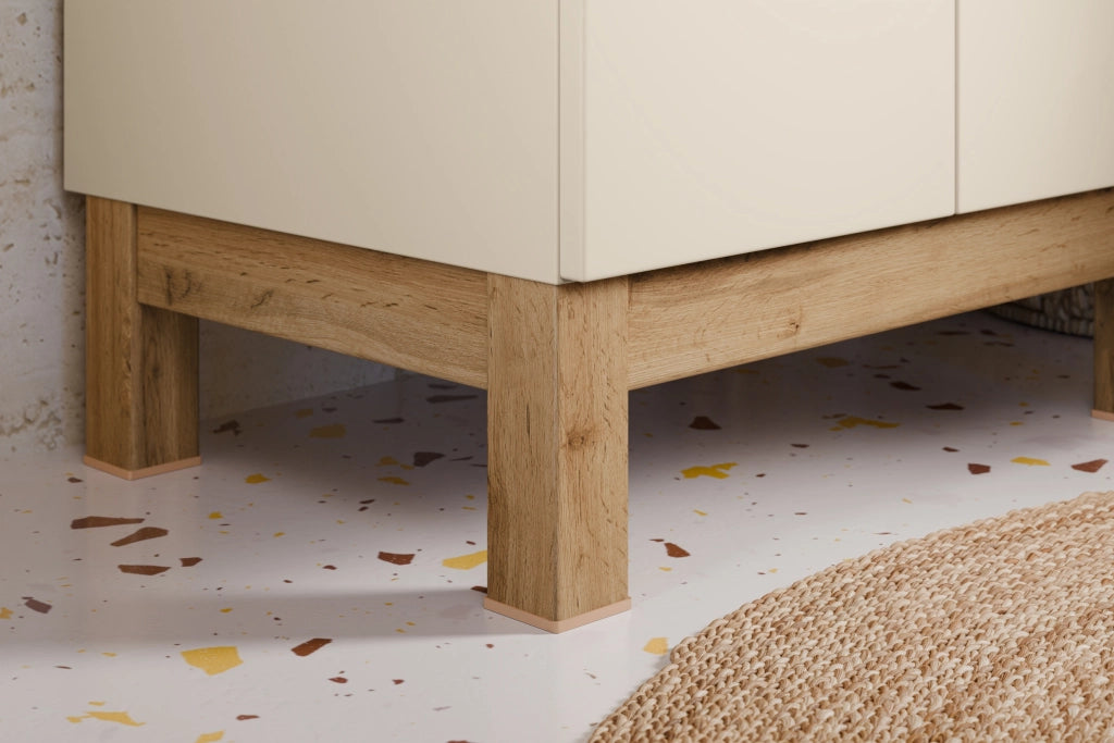 Set mobili bagno 80 cm con piano Bali Cashmere 80 x 1401 x 46 cm