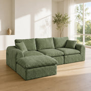 Divano letto 3 in 1 ¨C Minimal ¨C Tessuto, modulo componibile