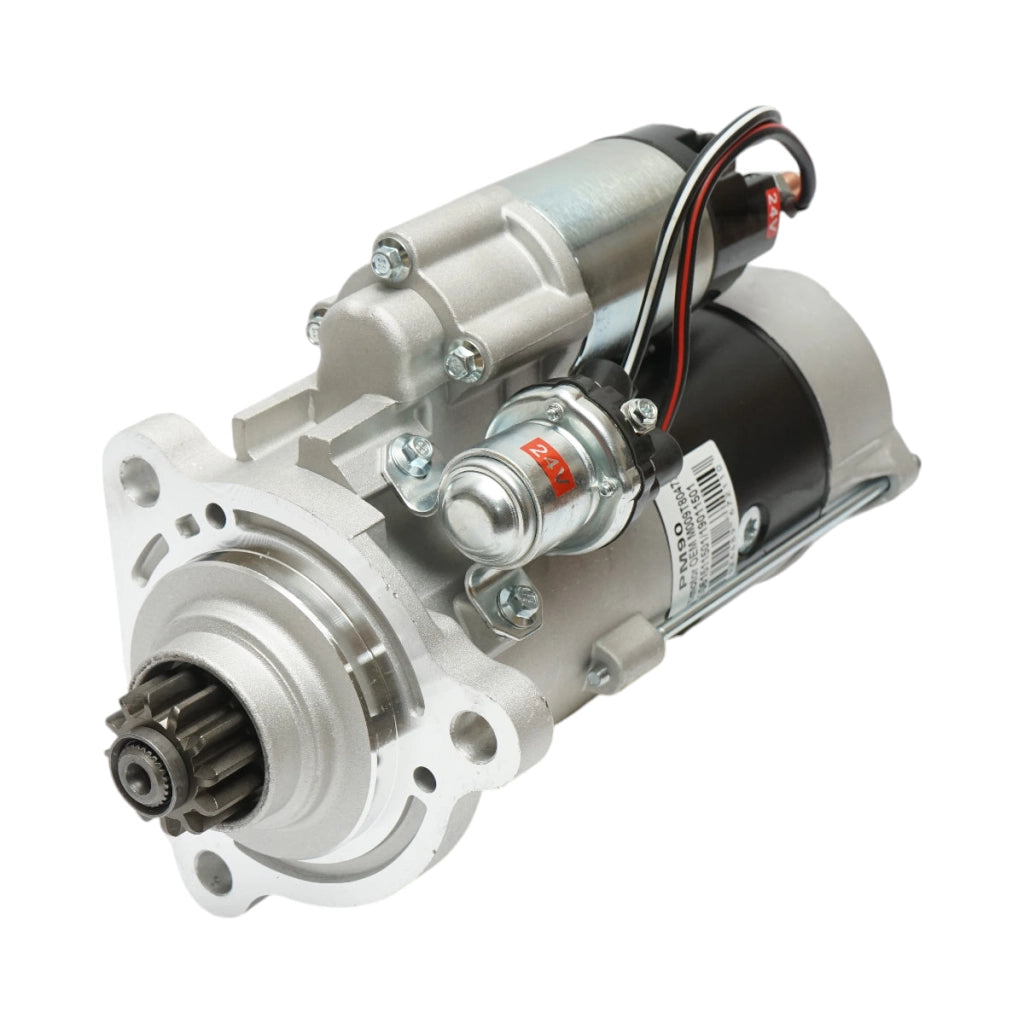 Motorino di avviamento 24V, 7,5 kW Mercedes-Benz Actros MP1, MP2, MP3, MP4, codici OEM M009T80472, 0061511501, 19011501