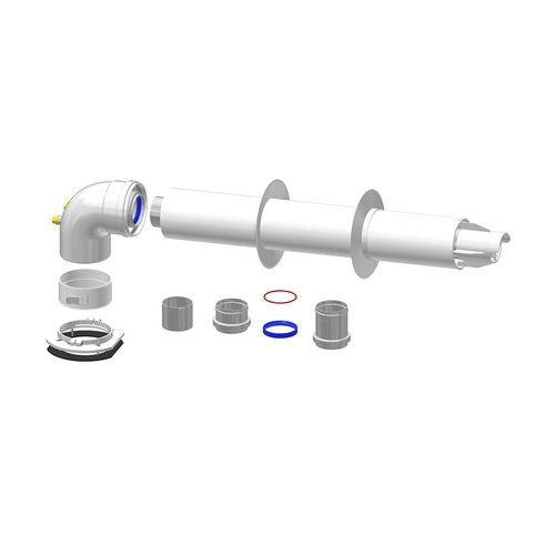 KIT UNIVERSALE SISTEMA COASSIALE LINEA CONVENZIONALE- Diam. 60/100- ESCLU- pezzi 1