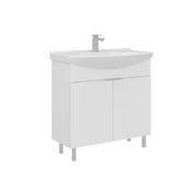 Mobile lavabo "Purus 80" - 80 x 50 x 83 cm - Bianco