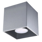Faretto soffitto TETRIS 1 luce grigio Pure Lume GU10